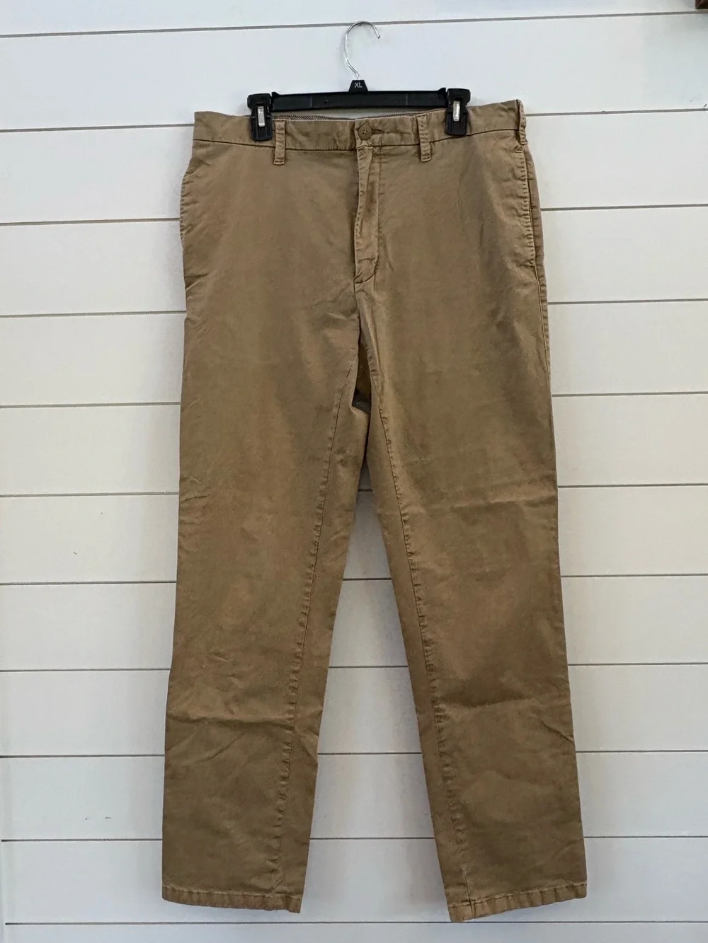 Orvis Khaki/Tan Straight Fit Chinos